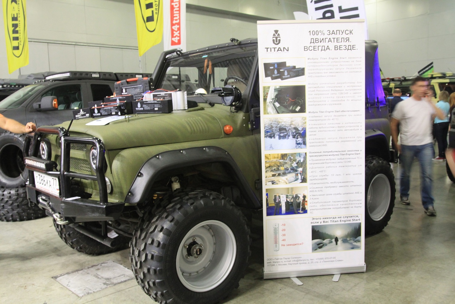 Участие ООО «ТПС» с тюнинг центром «ПОЛНЫЙ ПРИВОД» в выставке «MOSCOW OFF-ROAD SHOW 2015».