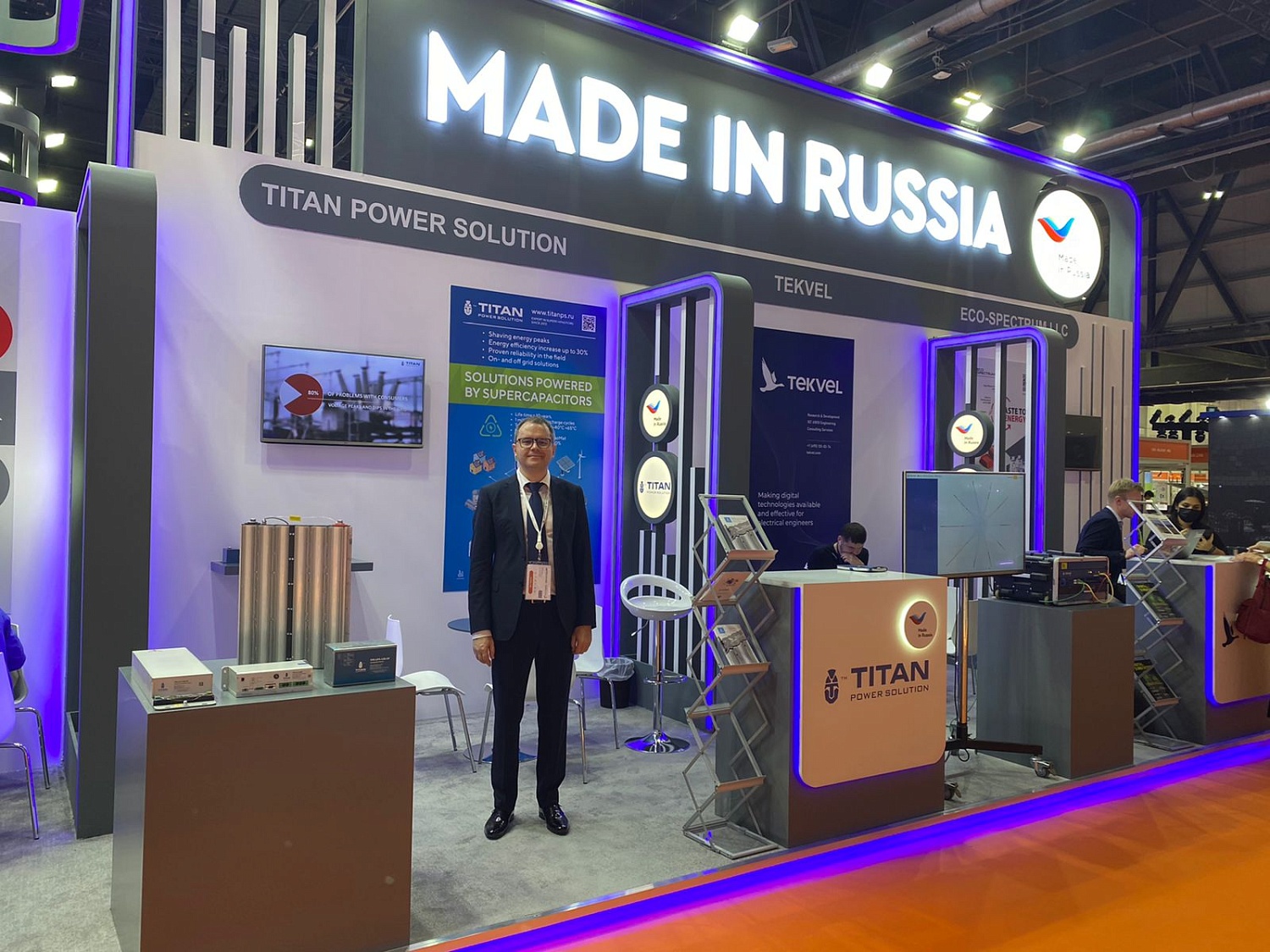 Titan Power Solution на выставке WETEX 2022 в Дубае
