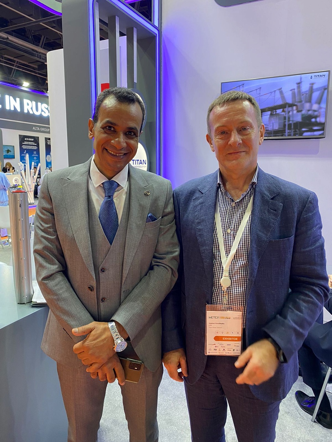Titan Power Solution на выставке WETEX 2022 в Дубае