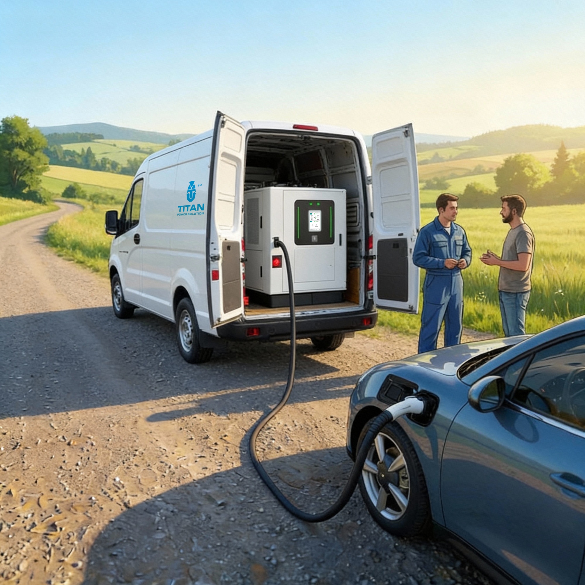 MobiCharge для зарядки электромобилей