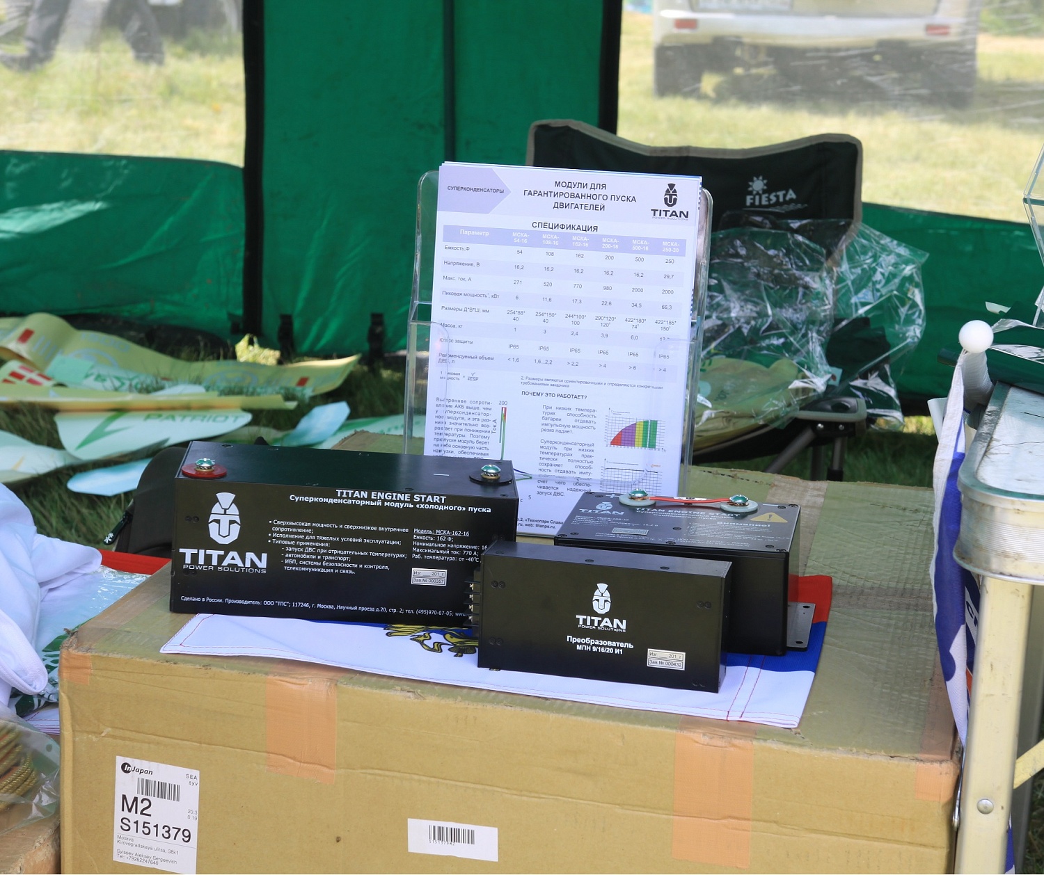 Модули ТИТАН были представлены на дне рождения УАЗ ПАТРИОТ клуба