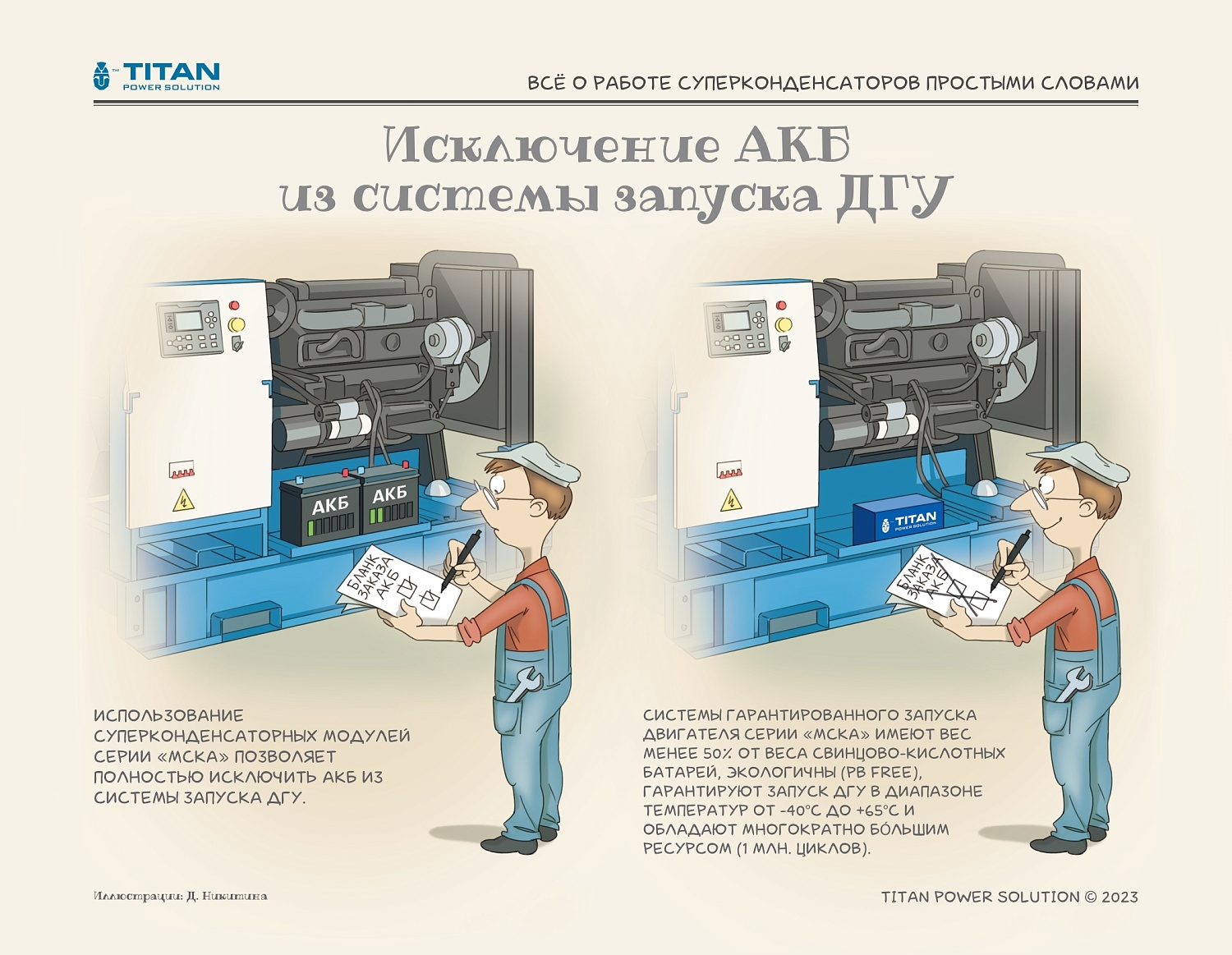 Занимательная физика в картинках. Всё о работе суперконденсаторов